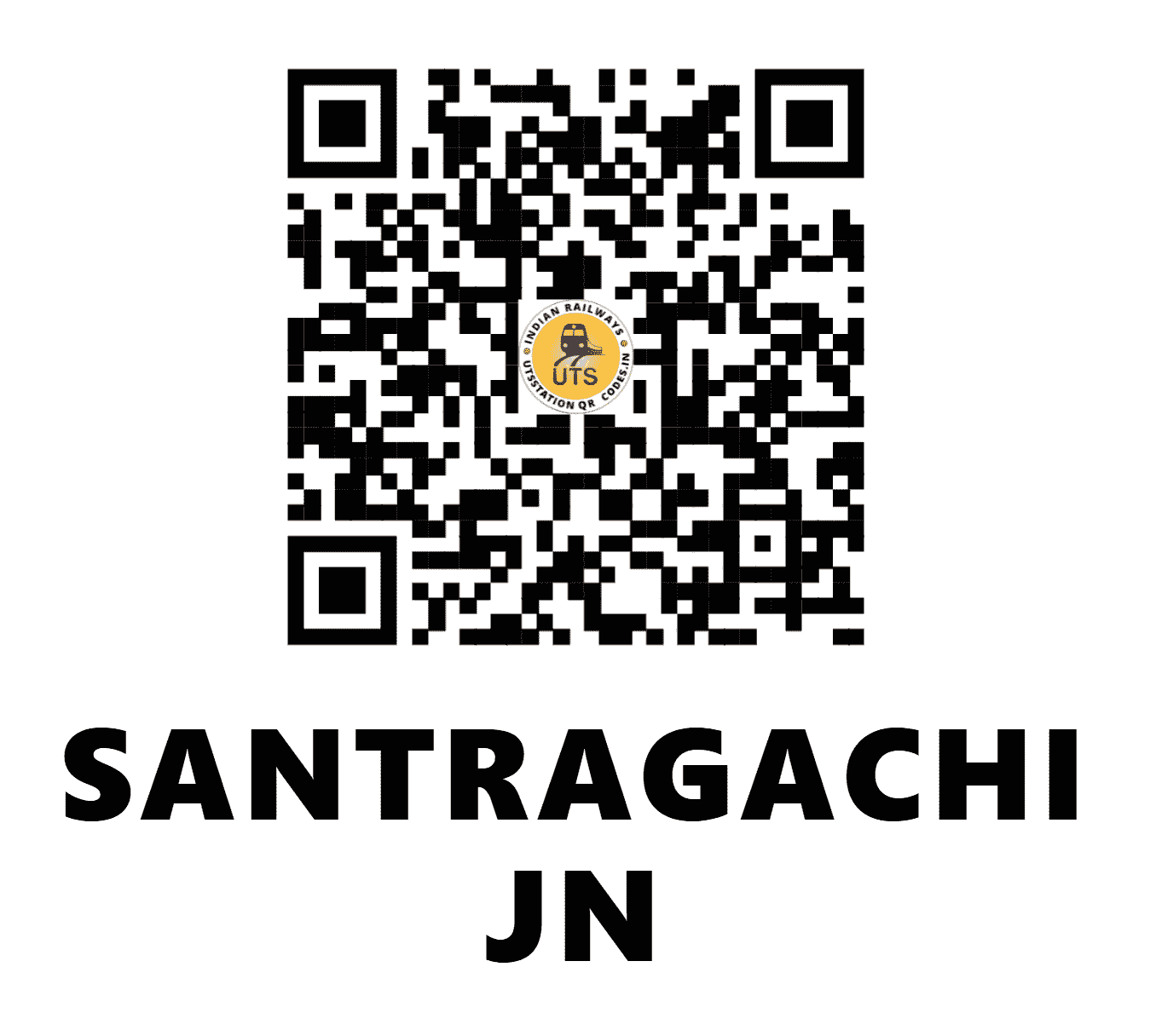 UTS QR Code for SANTRAGACHI JN - SRC (SE - WEST BENGAL)
